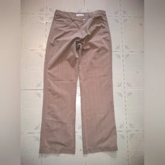 Giorgio Armani Exchange Private Members Pants, Size 33, Tan with Wide Pi… - Picture 12 of 12